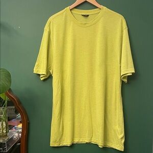 Allbirds Mens XXL TrinoXO Bright Yellow Short Sleeve Tee Running Sustainable